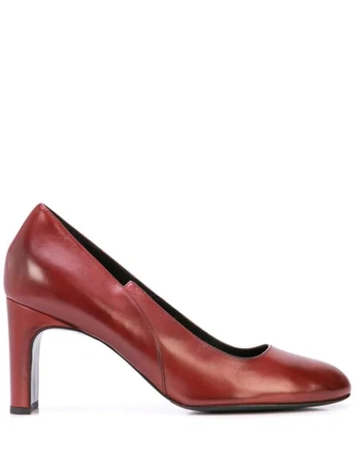 Alberto Fermani Slip-on Pumps In Red