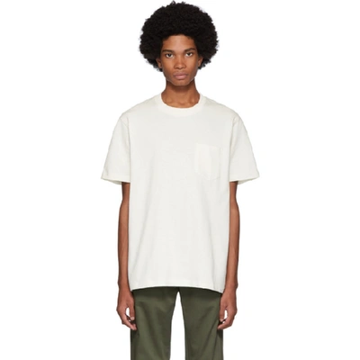 Norse Projects Off-white Joannes Pocket T-shirt In 0957 Ecru