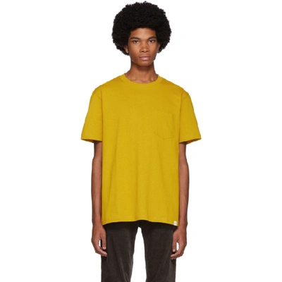 Norse Projects Yellow Joannes Pocket T-shirt In 3039 Ylqw