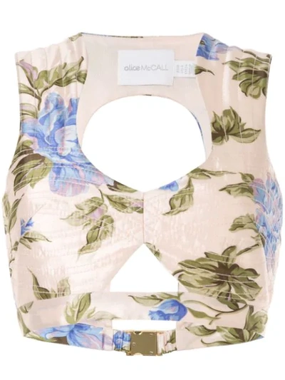 Alice Mccall Wild Flowers Top In Pink