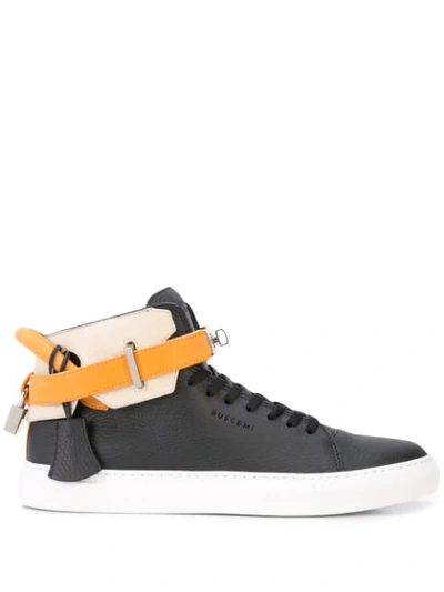 Buscemi 10mm Ankle Strap Sneakers In Black