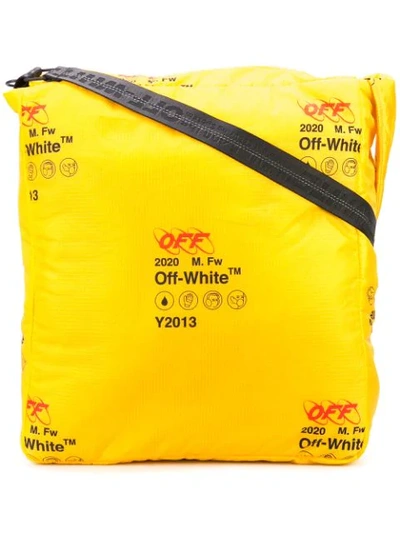 Off-white Industrial Padded Messenger Bag In Yellow No Color