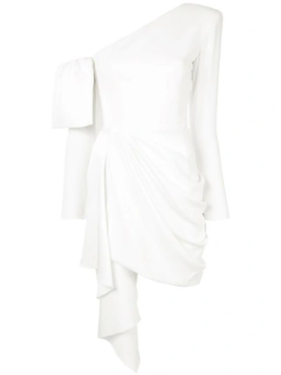 Alex Perry Quinn Dress In White