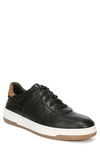 Vince Men's Mayer-2 Smooth Leather Sneakers With Contrast Suede In Black