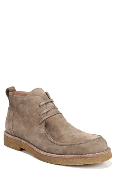 Vince Men's Colter Suede Moc-toe Chukka Boots In Flint