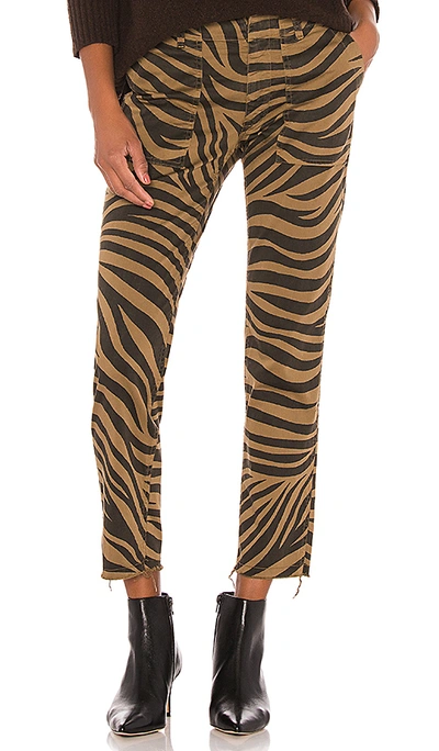 Nili Lotan Jenna Pants In Coyote Tiger Print