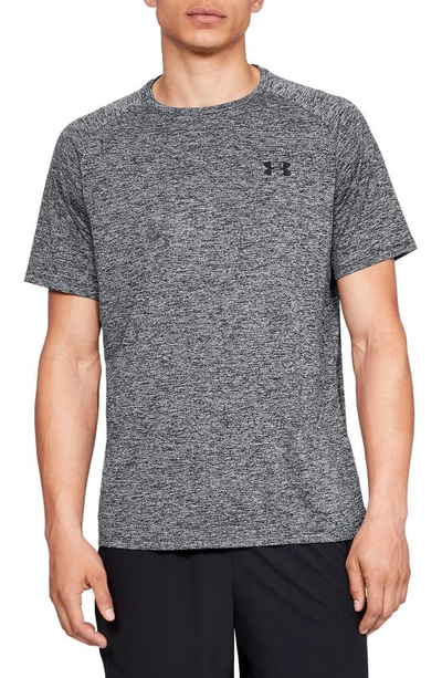 Under Armour Ua Tech(tm) T-shirt In Black Twist