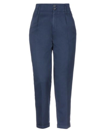 Aspesi Casual Pants In Dark Blue