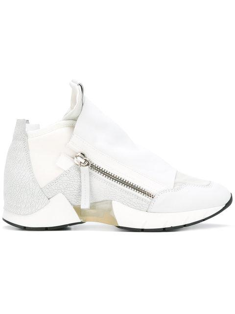 Cinzia Araia Zipped Sneakers | ModeSens