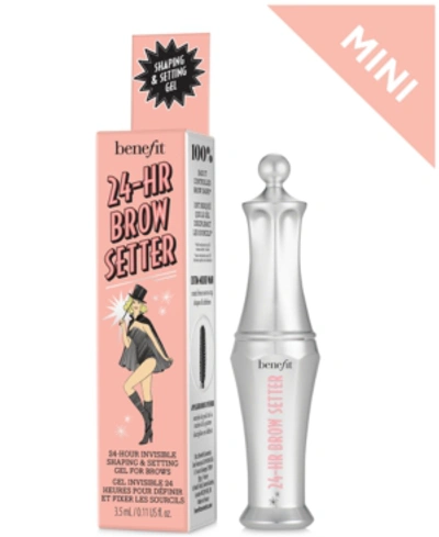 Benefit Cosmetics 24-hr Brow Setter Clear Eyebrow Gel With Lamination Effect Mini