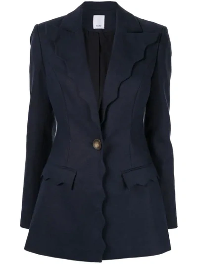 Acler Aslo Blazer In Blue