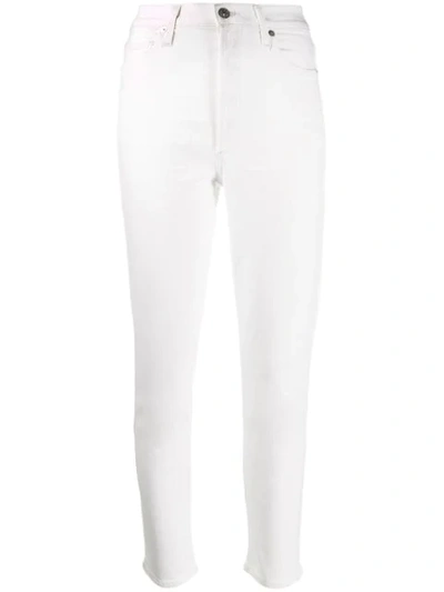 Citizen Of Humanity Olivia High-rise Slim Jeans In Sea Salt