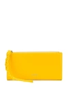 Jil Sander Single Practical Wallet In Yellow