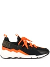 Pierre Hardy Trek Comet Sneakers In Orange