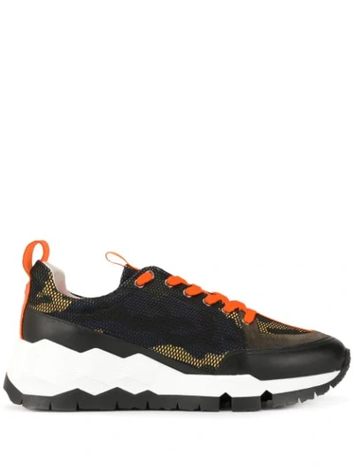 Pierre Hardy Street Life Sneakers In Orange