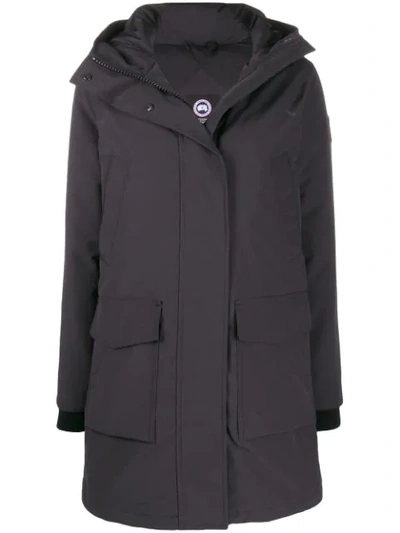 Canada Goose Hooded Parka In 67 Navy