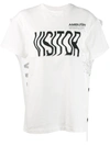 Ambush Short Sleeve T-shirt In Bianco