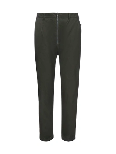 Prada Trousers In Militare