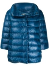 Herno Iconic Sofia Quilted Jacket In 9020 Avio