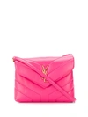 Saint Laurent Lou Lou Shoulder Bag In 5619 Fresh Fuxia