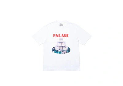 Pre-owned Palace  Cubes T-shirt White