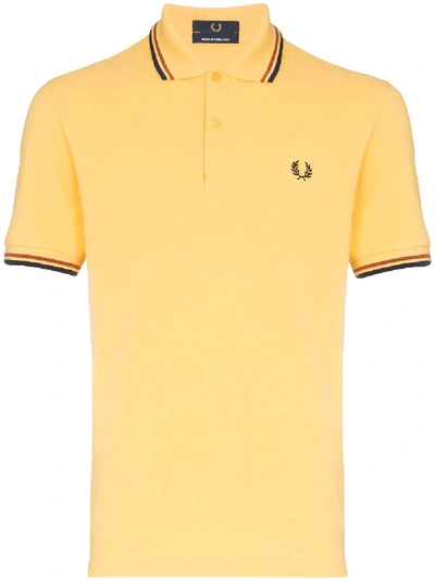 Fred Perry Stripe In Yellow