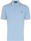 Fred Perry Stripe In Blue