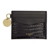 Givenchy Kartenetui Mit Kroko-effekt In 001 Black