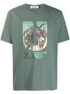 Undercover U Graphic Print T-shirt In Green