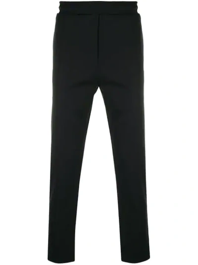 Low Brand Stripe Detail Track Trousers In Black