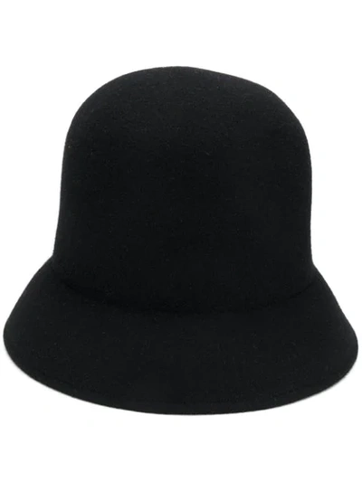 Nina Ricci Curved Peak Hat In Black