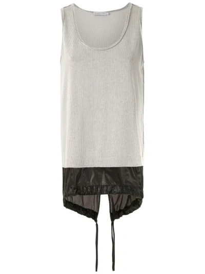 Mara Mac Layered Tank Top In Black