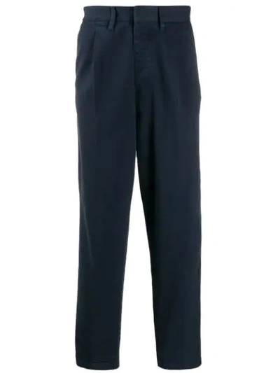 The Gigi Relaxed-fit Tailored Trousers In Blue