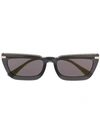 Jimmy Choo Vela Sunglasses In Black