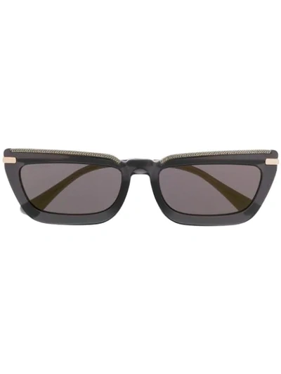 Jimmy Choo Vela Sunglasses In Black