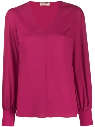 Blanca Loose-fit Blouse In Pink