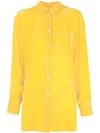 Sies Marjan Long Sleeve Shirt In Yellow