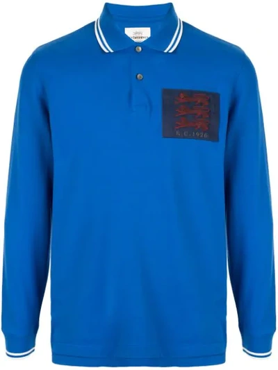 Kent & Curwen Langärmeliges Poloshirt In Blue