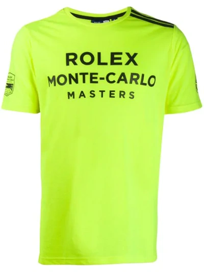 Sergio Tacchini Rolex Monte-carlo Masters Printed T-shirt In Green