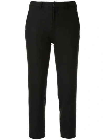 Loveless High-waist Trousers In Black