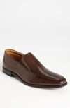 Gordon Rush Men's Elliot Leather Apron Toe Loafers In Brown Leather