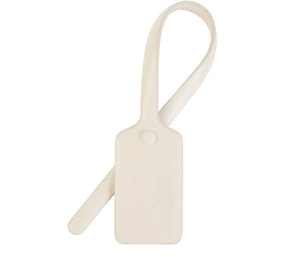 Off-white Ziptie Charm In