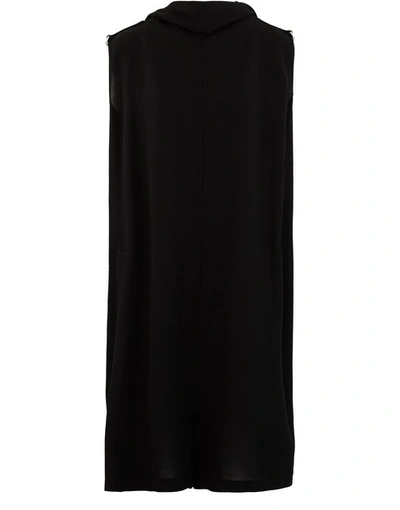 Rick Owens Wool-blend Jumpsuit In Black