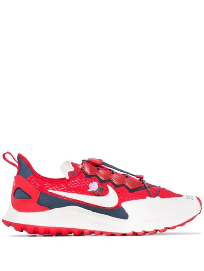 Nike X Undercover Gyakusou Air Zoom Pegasus 36 Trail Running Shoe In Sport Red/ Thunder Blue/sail