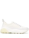 Stella Mccartney Eclypse Sneakers Laces In White Polyester In White/black