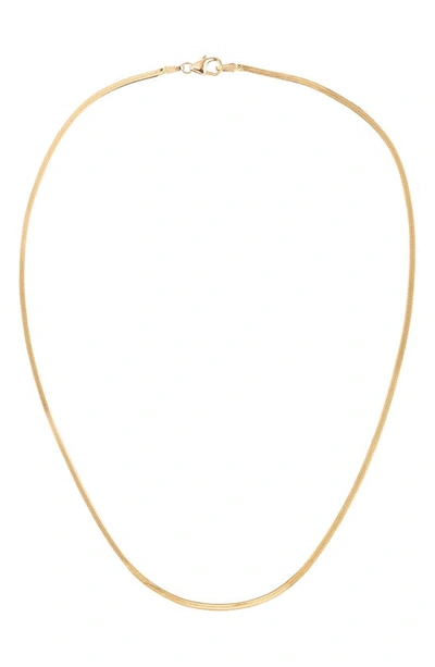 Lana Jewelry Thin Liquid Gold Choker Necklace