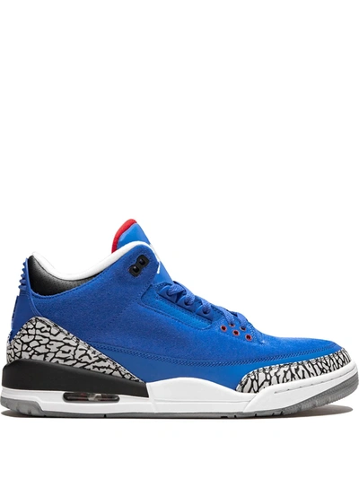 Jordan Air  3 Retro Sneakers In Blue