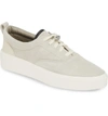 Fear Of God 101 Low Top Sneaker In Bone Suede W/ Cream Leather