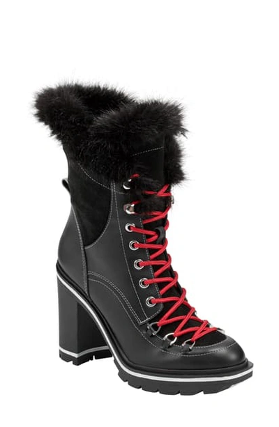 Sigerson Morrison Women's Odelia Block High-heel Platform Boots In Black