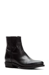 Frye Women's Billy Zip Pointed-toe Western Booties In Black Leather